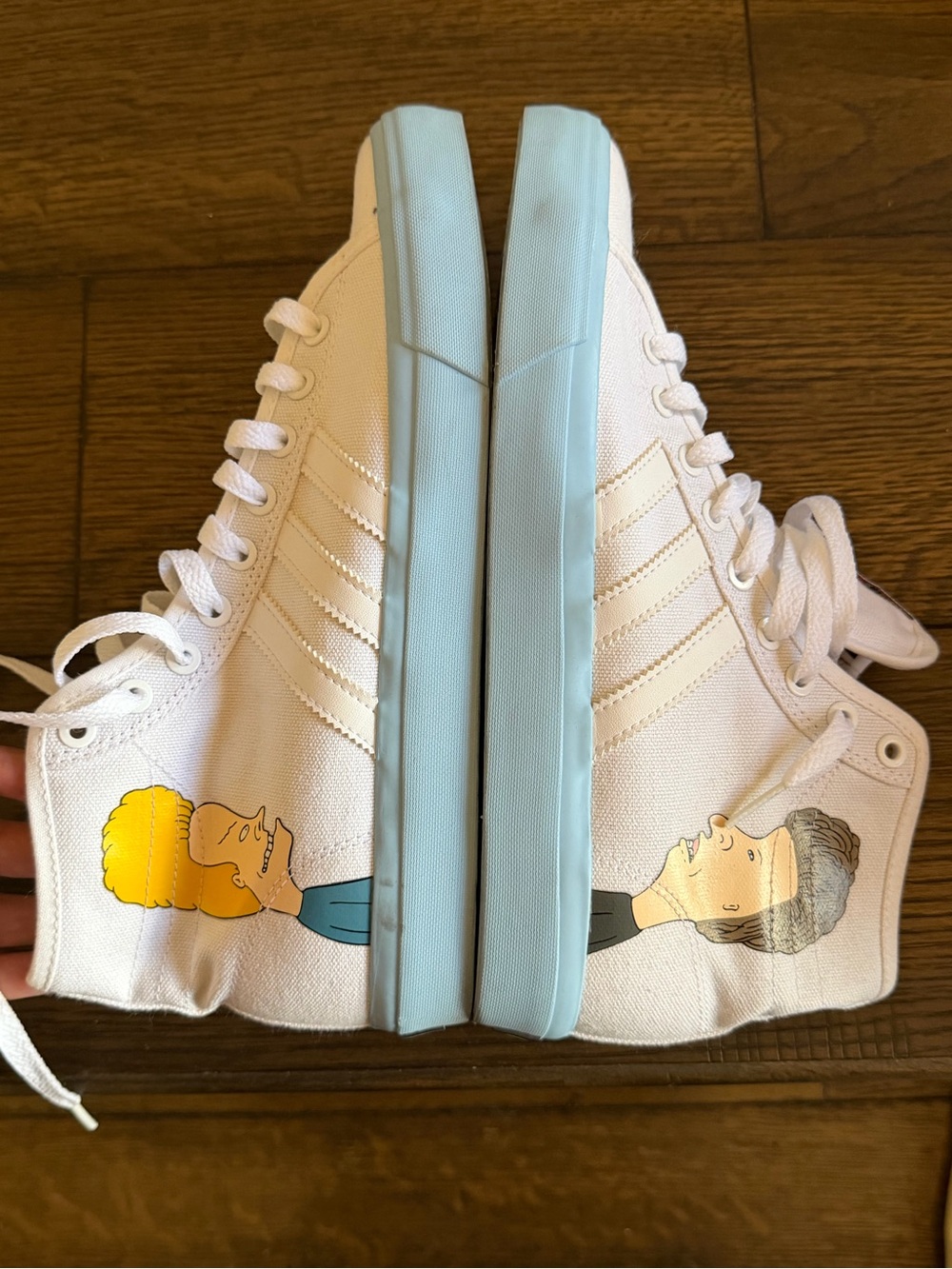 (MENS) Adidas x Beavis and Butt-Head Matchcourt High Tops